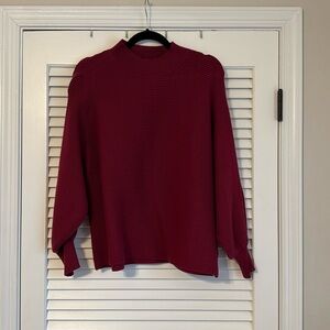 En Saison Mockneck sweater Size 1X Pink